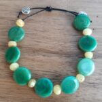 Bracelet vert d'eau
