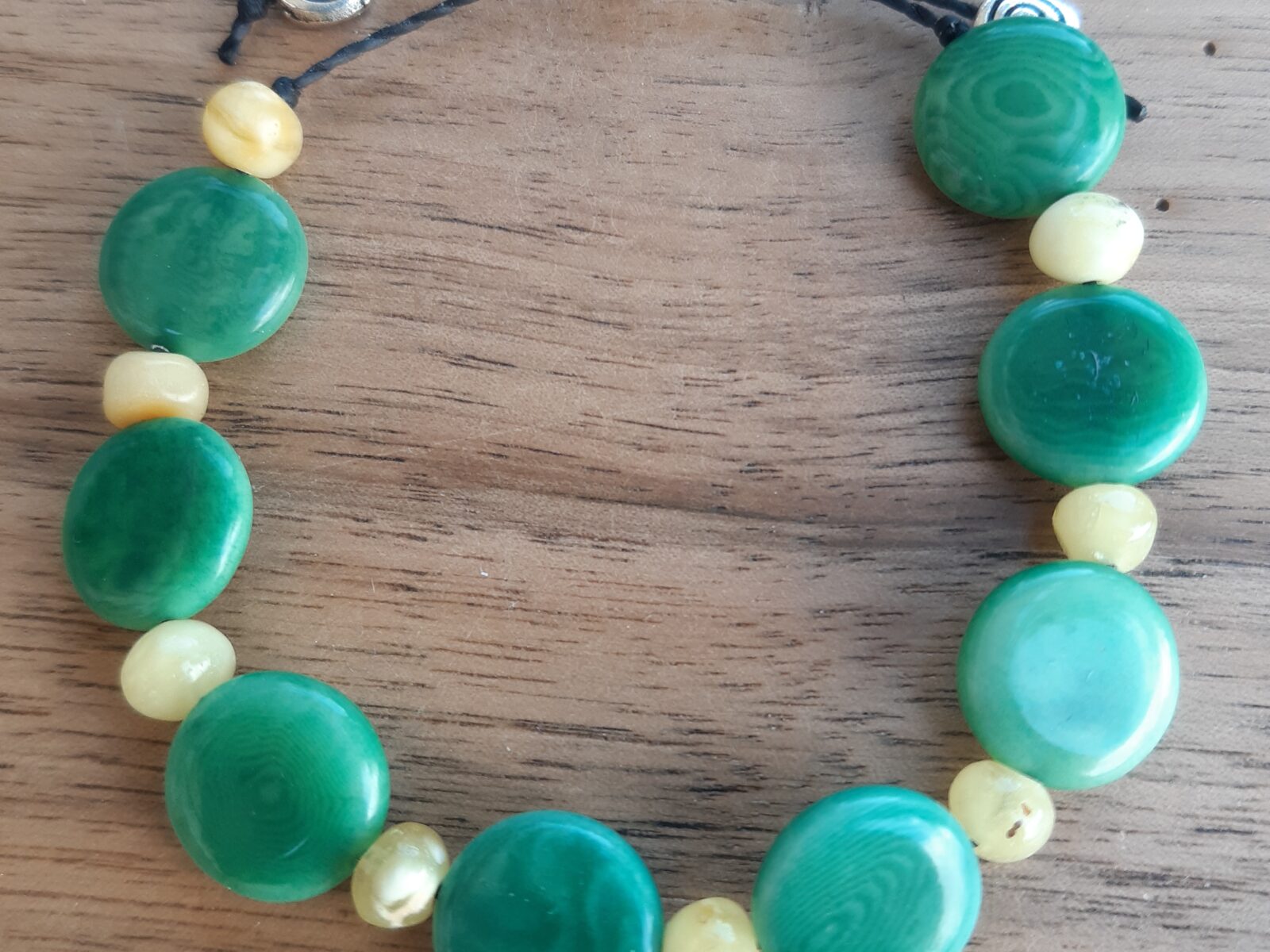 Bracelet vert d'eau