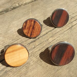 Bague bois simple